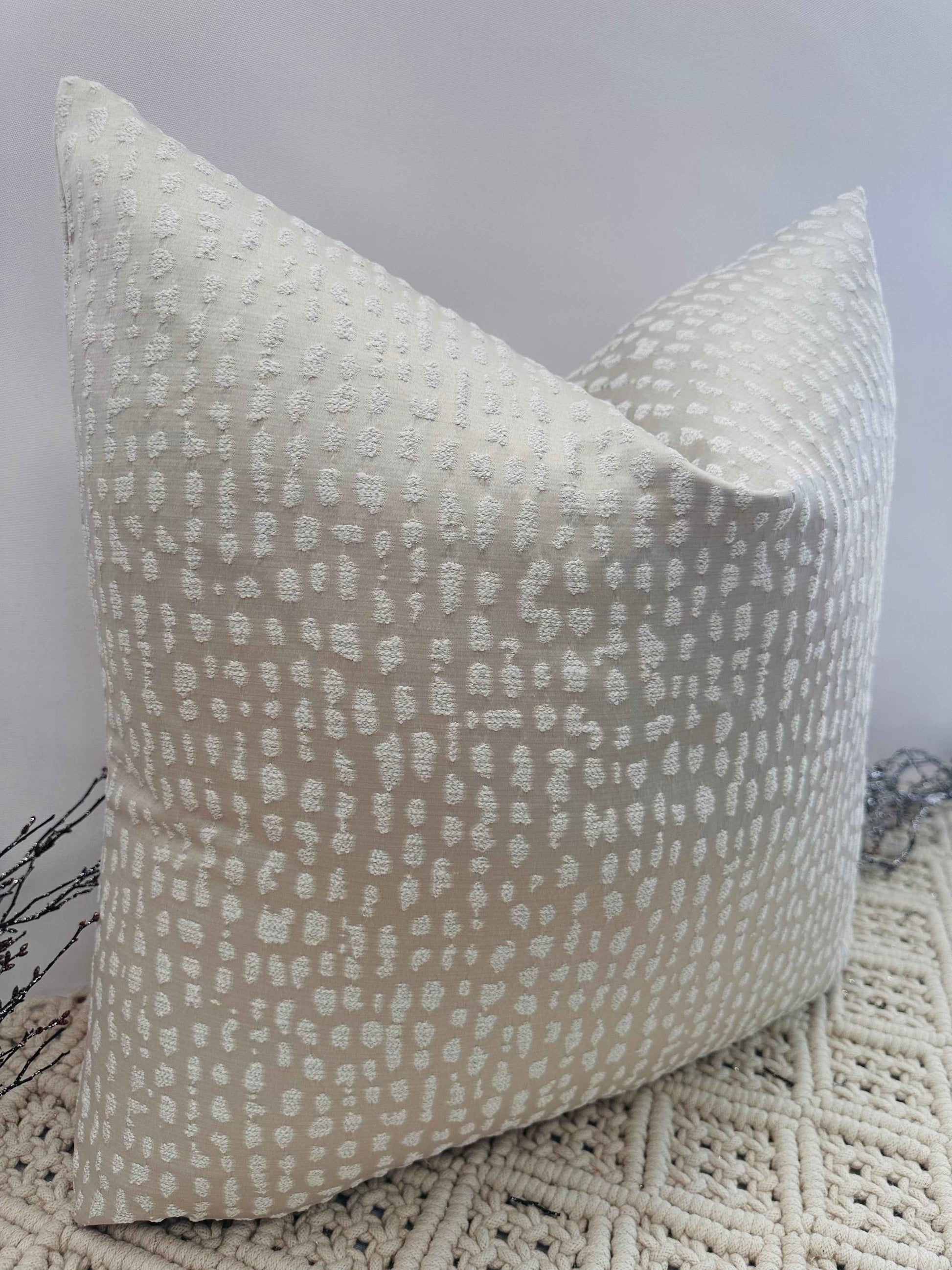 The Couture Cushion - The Cream Natale - Style No. 192