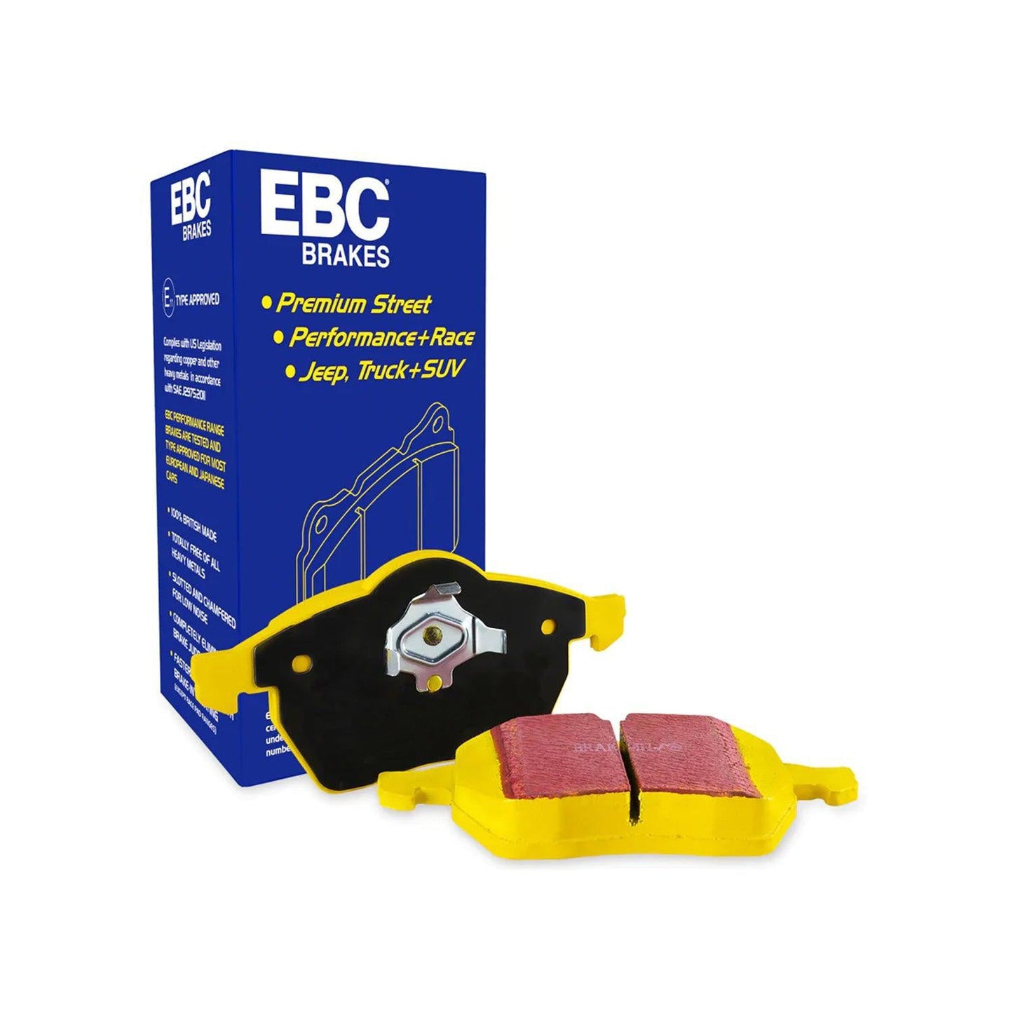 EBC BMW G80/G81 M3, G82/G83 M4 & G87 M2 Yellowstuff Front Brake Pads DP42454R