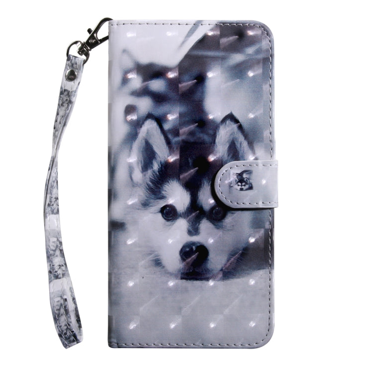 3D Painting Pattern Coloured Drawing Horizontal Flip TPU + PU Leather Case with Holder & Card Slots & Wallet, For Xiaomi Redmi Note 7 Pro