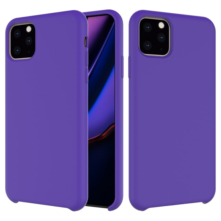 Solid Color Liquid Silicone Shockproof Case, For iPhone 11 Pro Max