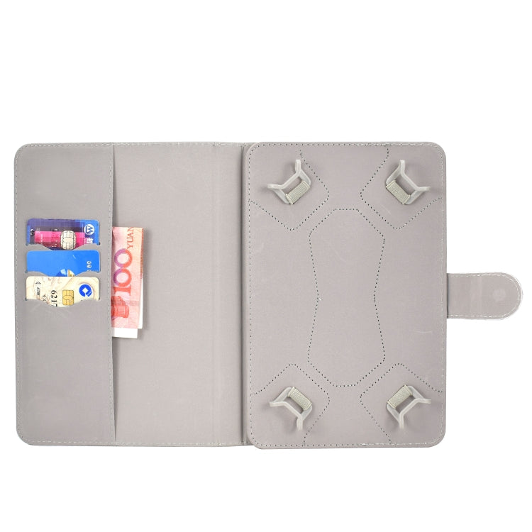 Colored Pattern Drawing Horizontal Flip PU Leather Case with Three-folding Holder & Sleep / Wake-up Function, For 7 inch Tablet PC, For 8 inch Tablet PC