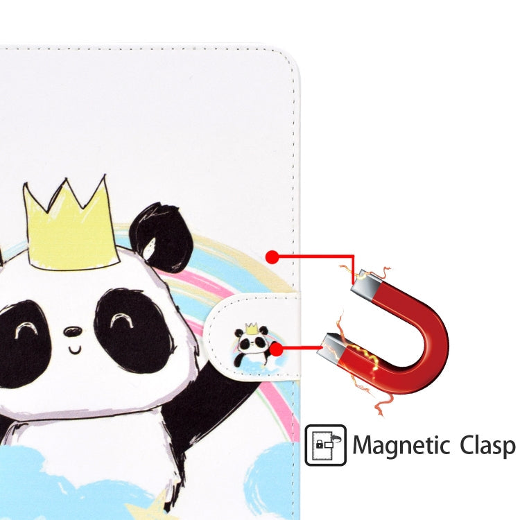 Colored Pattern Drawing Horizontal Flip PU Leather Case with Three-folding Holder & Sleep / Wake-up Function, For 7 inch Tablet PC, For 8 inch Tablet PC