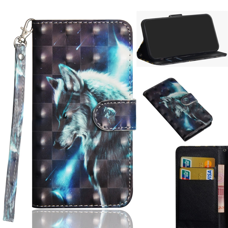 3D Painting Pattern Coloured Drawing Horizontal Flip TPU + PU Leather Case with Holder & Card Slots & Wallet, For Huawei Honor 20 Lite, For Huawei P20 Lite / Nova 5i