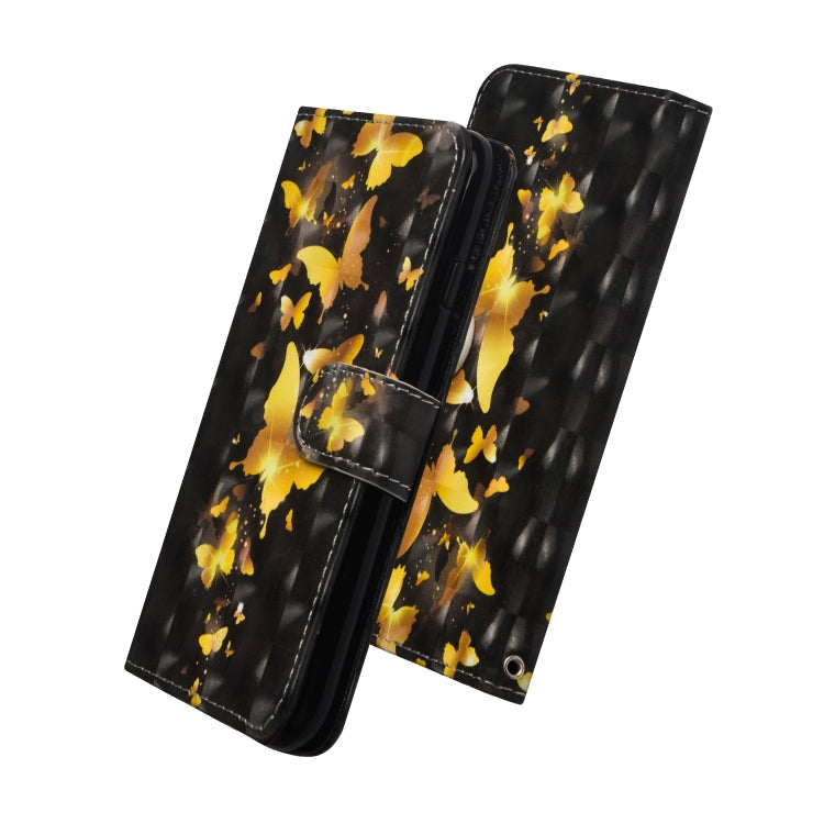 3D Painting Pattern Horizontal Flip TPU + PU Leather Case with Holder & Card Slots & Wallet, For iPhone 7 Plus, For iPhone SE 2022 / SE 2020 / 8 / 7