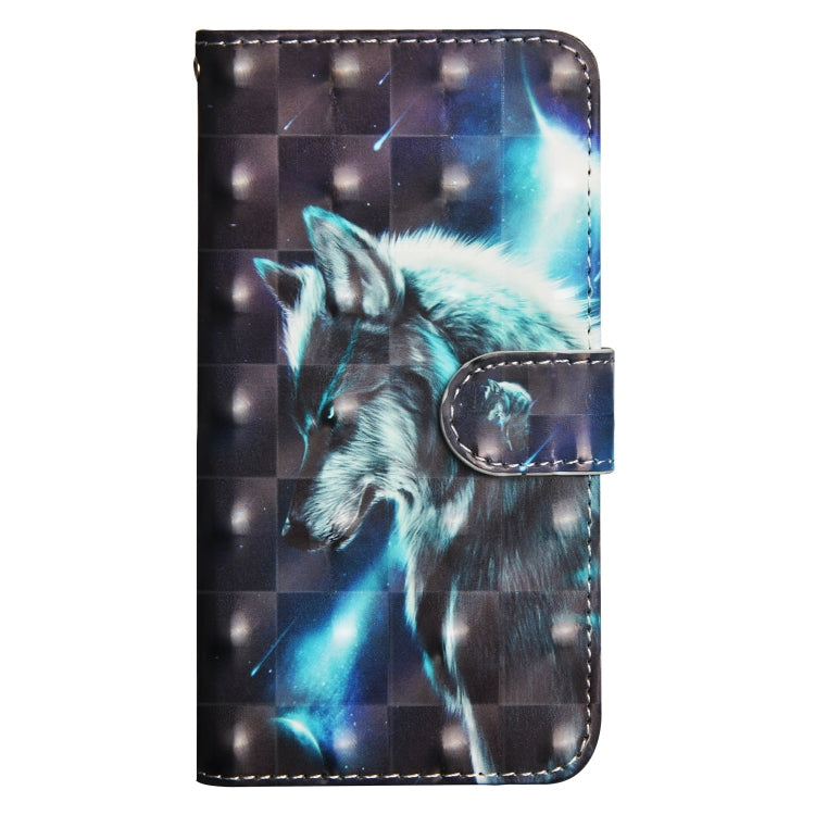 3D Painting Pattern Horizontal Flip TPU + PU Leather Case with Holder & Card Slots & Wallet, For iPhone 7 Plus, For iPhone SE 2022 / SE 2020 / 8 / 7