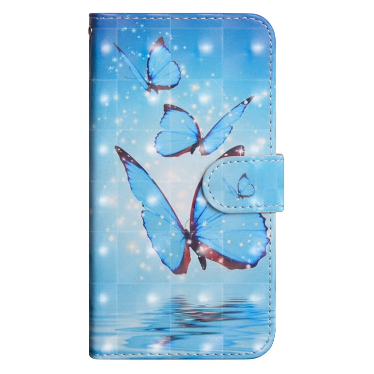 3D Painting Pattern Horizontal Flip TPU + PU Leather Case with Holder & Card Slots & Wallet, For iPhone 8 Plus, For iPhone XS / X