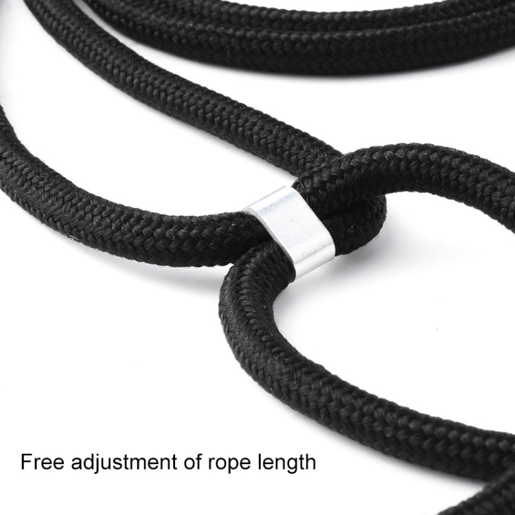 Four-Corner Anti-Fall Trasparent TPU Mobile Phone Case With Lanyard for iPhone, For iPhone 11