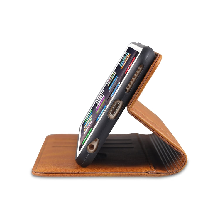 AZNS Magnetic Calf Texture Horizontal Flip Leather Case with Card Slots & Holder & Wallet, For iPhone 6, For iPhone 6 Plus, For iPhone 8 / 7, For iPhone 8 Plus/7 Plus