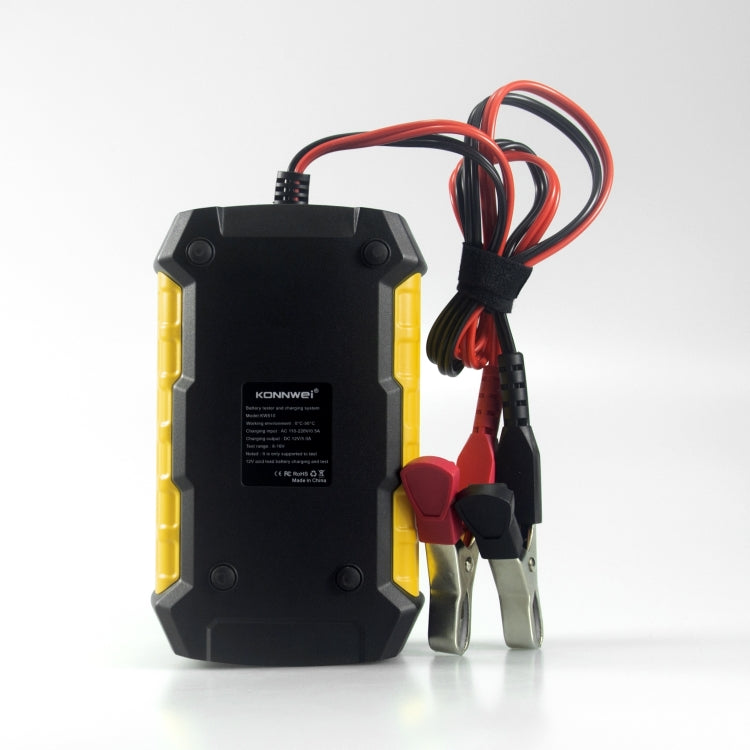 KONNWEI KW510 3 in 1 Car Battery Tester / Charger / Repairer, Support 8 Languages, KW510(EU Plug), KW510(US Plug)