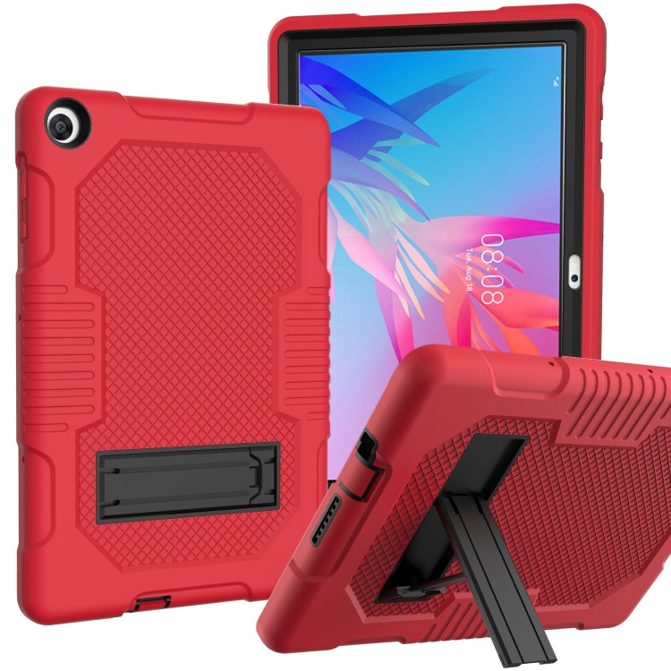 Contrast Color Robot Shockproof Silicone + PC Protective Case with Holder, For Huawei MatePad T10, For Huawei MatePad T8 8.0(2020)