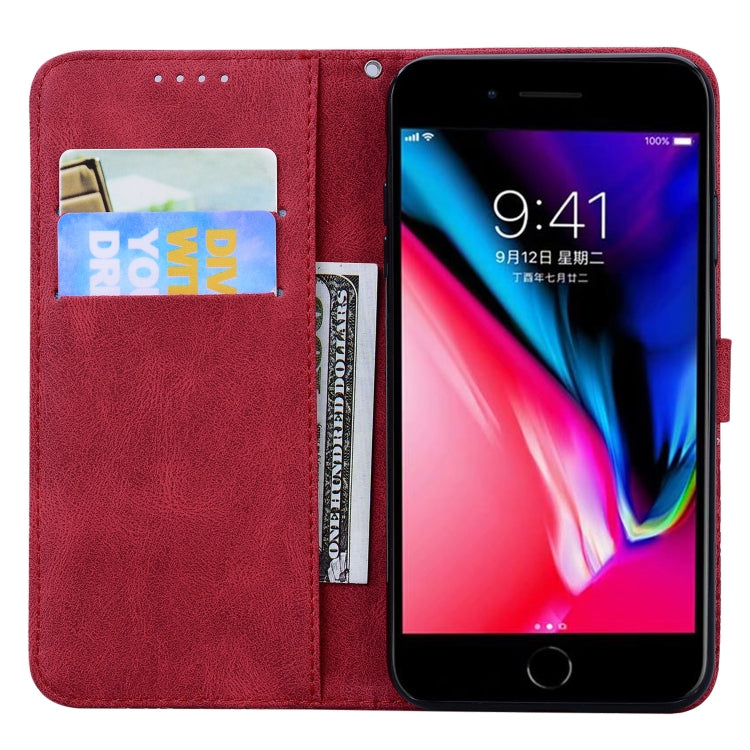 Retro Skin Feel Butterflies Embossing Horizontal Flip Leather Case with Holder & Card Slots & Wallet, For iPhone 6 / 6s, For iPhone 6 Plus / 6s Plus, For iPhone SE 2022 / SE 2020 / 8 / 7, For iPhone 8 Plus / 7Plus