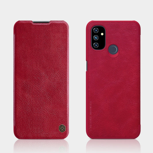 NILLKIN QIN Series Crazy Horse Texture Horizontal Flip Leather Case with Card Slot, For OnePlus Nord N100, For Samsung Galaxy S21 Plus 5G