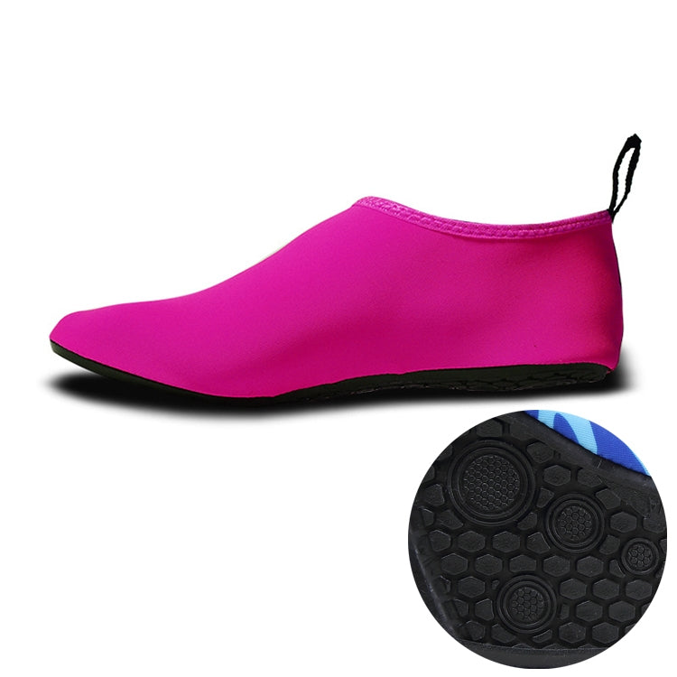 Non-slip Wear-resisting Thick Rubber Sole Diving Shoes and  Socks, One Pair, XL, XXL