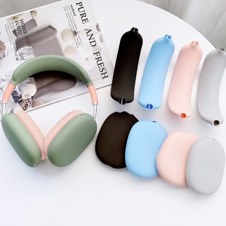 3 in 1 Headset Silicone Protective Case for AirPods Max / Max 2
