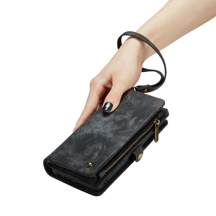 CaseMe Detachable Multifunctional Horizontal Flip Leather Case, with Card Slot & Holder & Zipper Wallet & Photo Frame, For Samsung Galaxy A52 5G / 4G