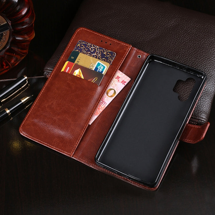 idewei Crazy Horse Texture Horizontal Flip Leather Case with Holder & Card Slots & Wallet, For Samsung Galaxy A32 4G, For Samsung Galaxy A52 5G, For Samsung Galaxy A72 5G