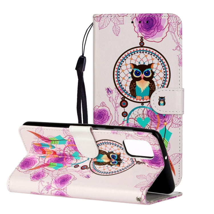 Oil Embossed Coloured Drawing Pattern Horizontal Flip PU Leather Case with Holder & Card Slots & Wallet, For Samsung Galaxy A42 5G, For Samsung Galaxy A52 5G / 4G