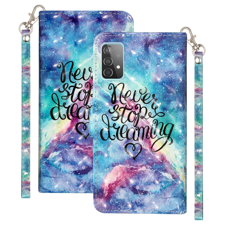 3D Pattern Horizontal Flip PU Leather Case with Holder & Card Slots & Wallet, For Samsung Galaxy A42 5G, For Samsung Galaxy A52 5G / 4G