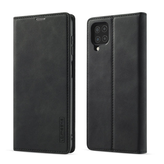 LC.IMEEKE Strong Magnetism Ultra-thin Horizontal Flip Matte TPU + PU Leather Case with Holder & Card Slots & Wallet, For Samsung Galaxy A12, For Samsung Galaxy A52 5G / 4G, For Samsung Galaxy A72 5G / 4G, For SamsungGalaxy A52 5G / 4G