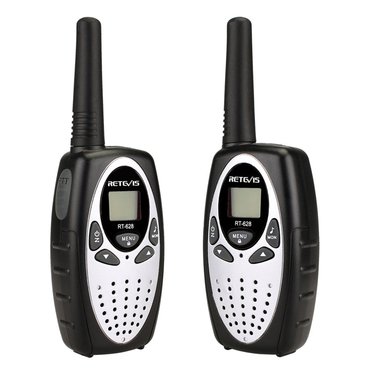 1 Pair RETEVIS RT628 0.5W EU Frequency 446MHz 8CHS Handheld Children Walkie Talkie, RT628(Black), RT628(White), RT628(Red)