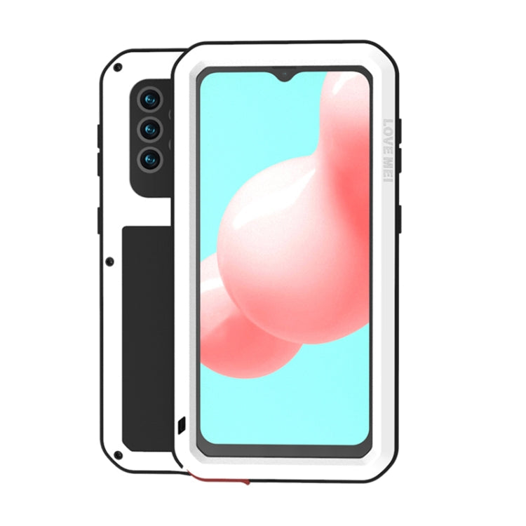 LOVE MEI Metal Shockproof Waterproof Dustproof Protective Case with Glass, For Samsung Galaxy A32 5G, For Samsung Galaxy A52 5G / 4G, For Samsung Galaxy S21 5G, For Samsung Galaxy A42