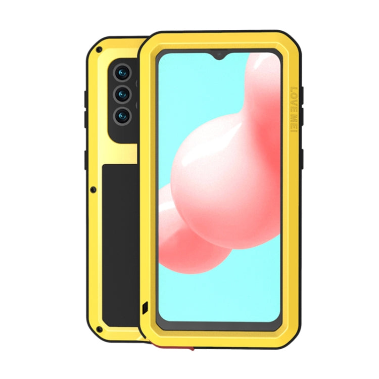 LOVE MEI Metal Shockproof Waterproof Dustproof Protective Case with Glass, For Samsung Galaxy A32 5G, For Samsung Galaxy A52 5G / 4G, For Samsung Galaxy S21 5G, For Samsung Galaxy A42