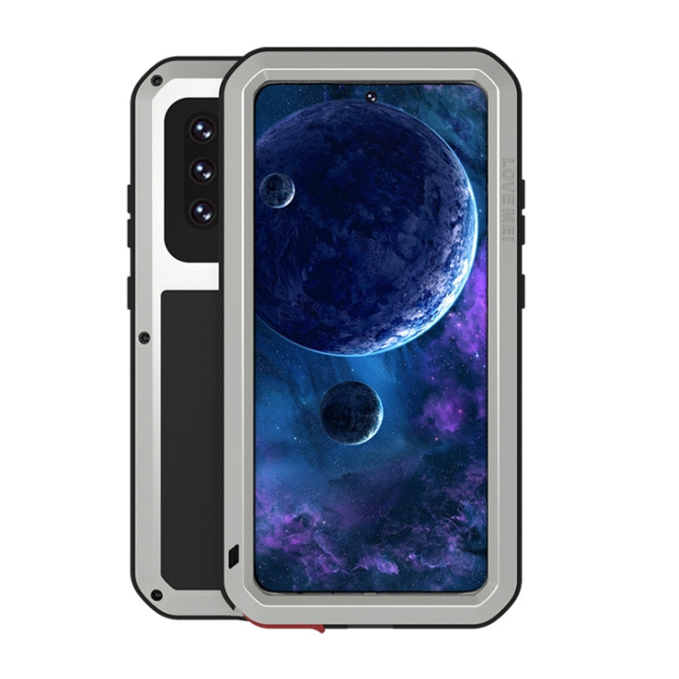 LOVE MEI Metal Shockproof Waterproof Dustproof Protective Case with Glass, For Samsung Galaxy A32 5G, For Samsung Galaxy A52 5G / 4G, For Samsung Galaxy S21 5G, For Samsung Galaxy A42