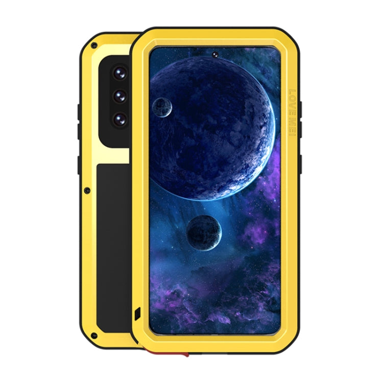 LOVE MEI Metal Shockproof Waterproof Dustproof Protective Case with Glass, For Samsung Galaxy A32 5G, For Samsung Galaxy A52 5G / 4G, For Samsung Galaxy S21 5G, For Samsung Galaxy A42