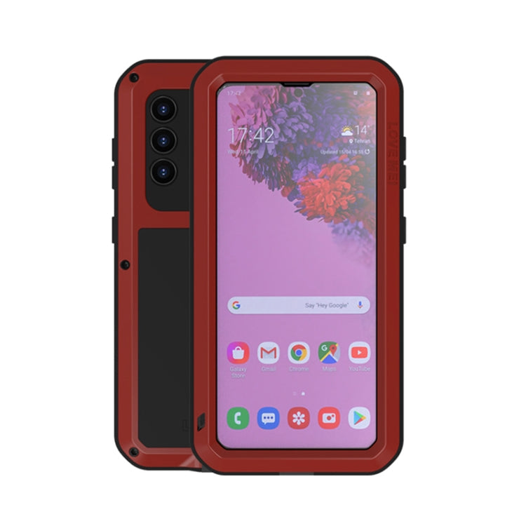 LOVE MEI Metal Shockproof Waterproof Dustproof Protective Case with Glass, For Samsung Galaxy A32 5G, For Samsung Galaxy A52 5G / 4G, For Samsung Galaxy S21 5G, For Samsung Galaxy A42