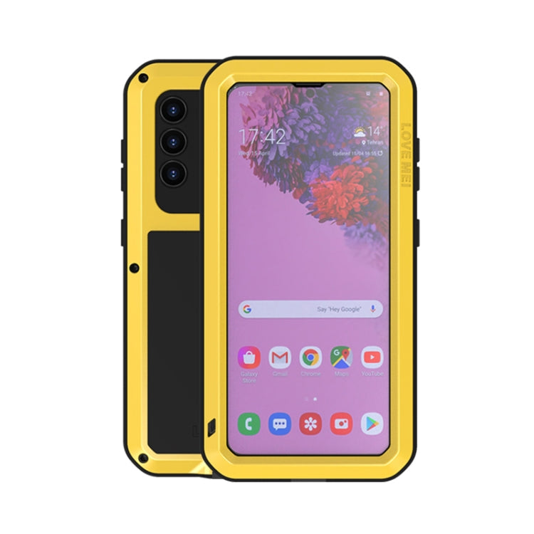 LOVE MEI Metal Shockproof Waterproof Dustproof Protective Case with Glass, For Samsung Galaxy A32 5G, For Samsung Galaxy A52 5G / 4G, For Samsung Galaxy S21 5G, For Samsung Galaxy A42