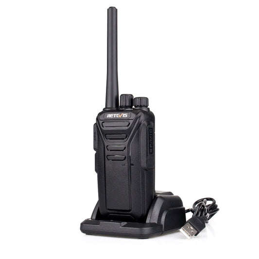 RETEVIS RT27 2W US Frequency 462.5500MHz-467.7125MHz 22CHS FRS Two Way Radio Handheld Walkie Talkie, US Plug, RT27, US Plug