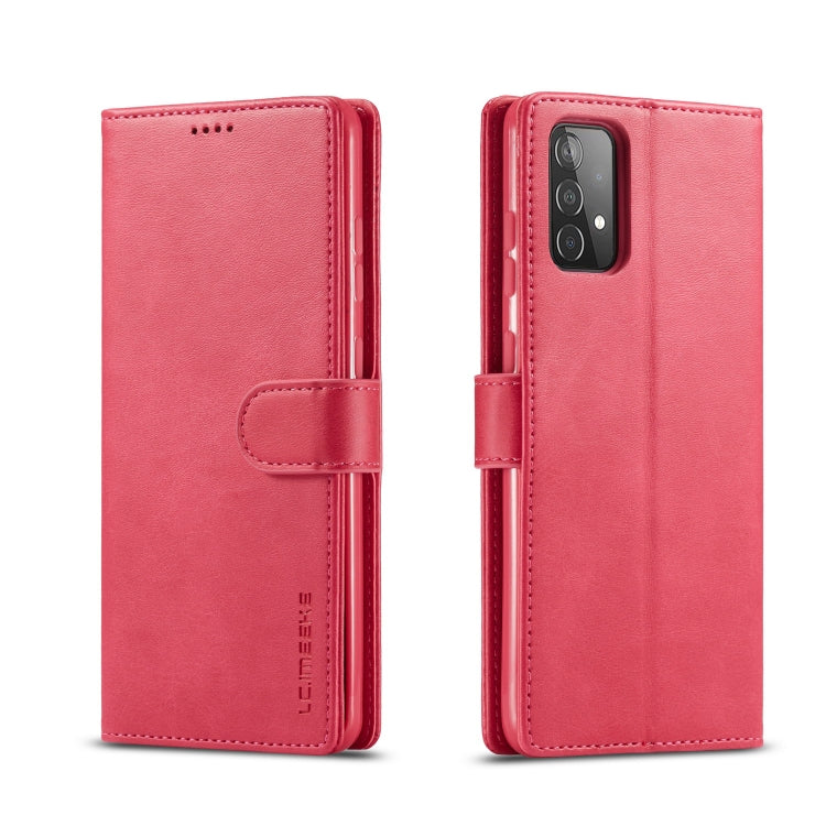 LC.IMEEKE Calf Texture Horizontal Flip Leather Case, with Holder & Card Slots & Wallet, For Samsung Galaxy A82