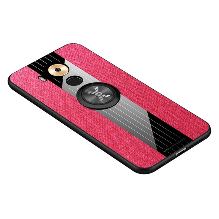 XINLI Stitching Cloth Textue Shockproof TPU Protective Case with Ring Holder, For Huawei Mate 8, For Huawei Mate 9, For Huawei Mate 10, For Huawei Mate 10 Pro, For Huawei Mate 20