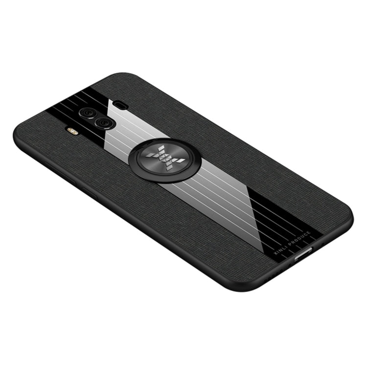 XINLI Stitching Cloth Textue Shockproof TPU Protective Case with Ring Holder, For Huawei Mate 8, For Huawei Mate 9, For Huawei Mate 10, For Huawei Mate 10 Pro, For Huawei Mate 20