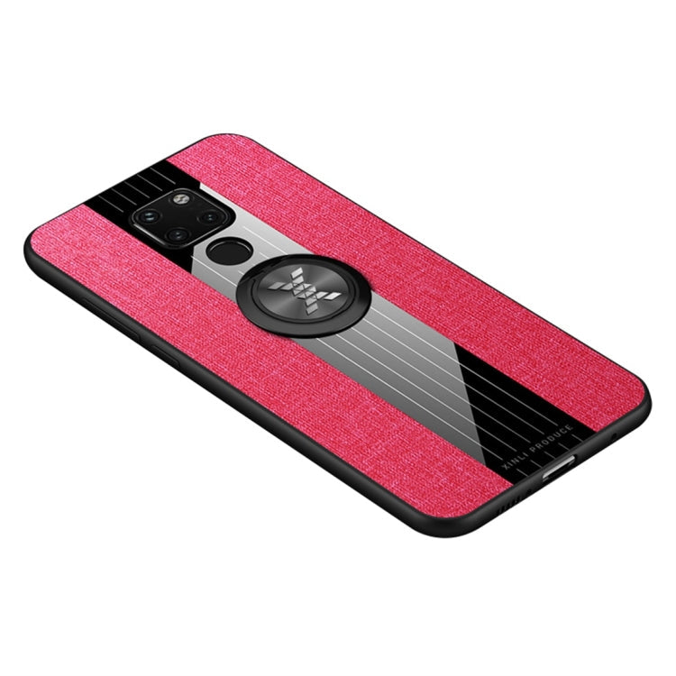 XINLI Stitching Cloth Textue Shockproof TPU Protective Case with Ring Holder, For Huawei Mate 8, For Huawei Mate 9, For Huawei Mate 10, For Huawei Mate 10 Pro, For Huawei Mate 20