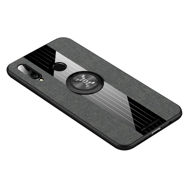 XINLI Stitching Cloth Textue Shockproof TPU Protective Case with Ring Holder, For Huawei nova 4, For Huawei nova 4e, For Huawei nova 5, For Huawei nova 5i