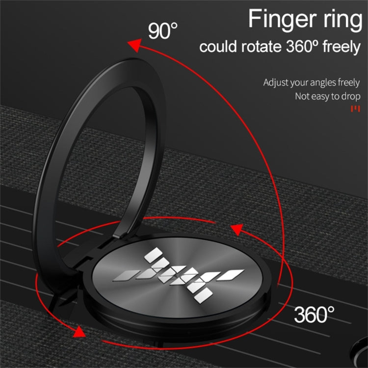 XINLI Stitching Cloth Textue Shockproof TPU Protective Case with Ring Holder, For Huawei nova 5i, For Huawei nova 5i Pro, For Huawei P20, For Huawei P20 lite