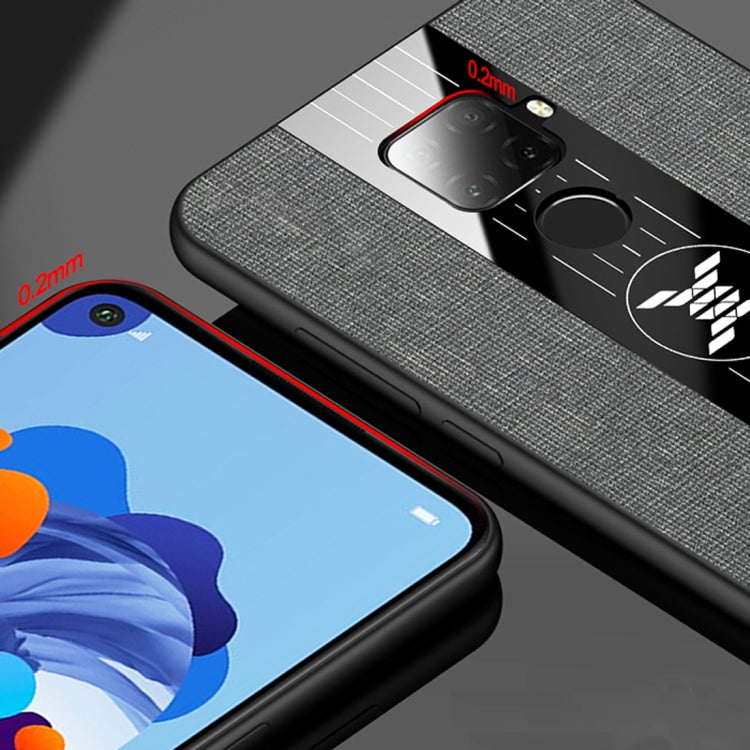 XINLI Stitching Cloth Textue Shockproof TPU Protective Case with Ring Holder, For Huawei nova 5i Pro, For Huawei P20, For Huawei P20 lite, For Huawei P20 Pro