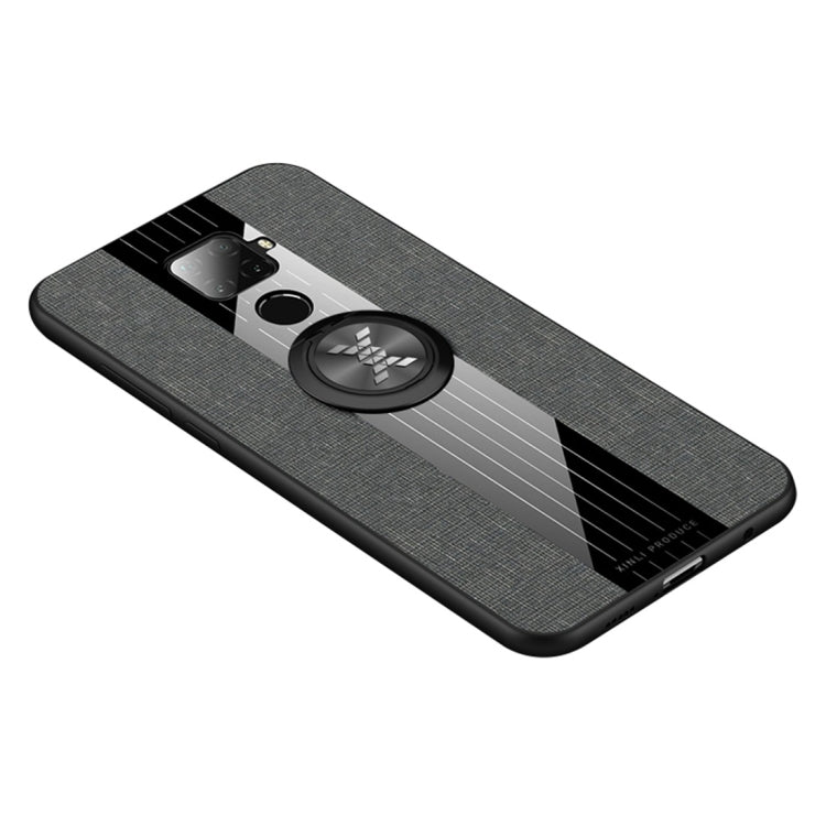 XINLI Stitching Cloth Textue Shockproof TPU Protective Case with Ring Holder, For Huawei nova 5i Pro, For Huawei P20, For Huawei P20 lite, For Huawei P20 Pro