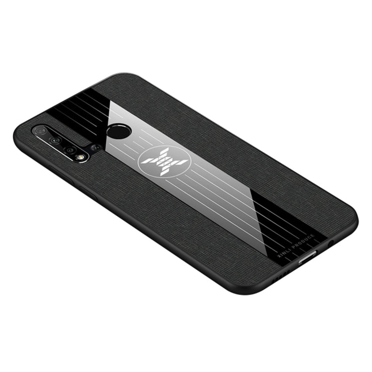 XINLI Stitching Cloth Textue Shockproof TPU Protective Case, For Huawei nova 4e, For Huawei nova 5, For Huawei nova 5i, For Huawei nova 5i Pro