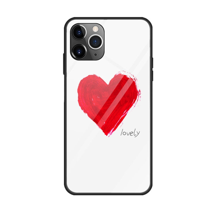 Colorful Painted Glass Case, For iPhone 11