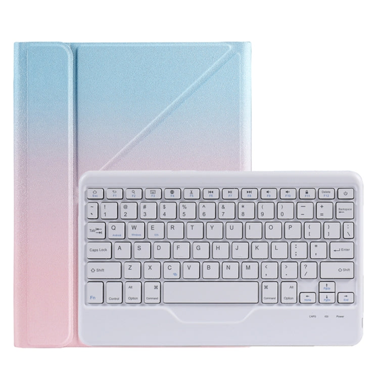 B011 Splittable Bluetooth Keyboard Leather Case with Triangle Holder & Pen Slot, For iPad 9.7 2018 & 2017 / Pro 9.7 / Air 2, For iPad 10.2 2020 & 2019 / Pro 10.5 inch / Air 3 10.5 inch                                                                    ...