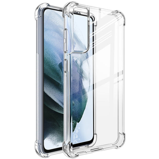 IMAK All-inclusive Shockproof Airbag TPU Case with Screen Protector, For Samsung Galaxy S21 FE 5G