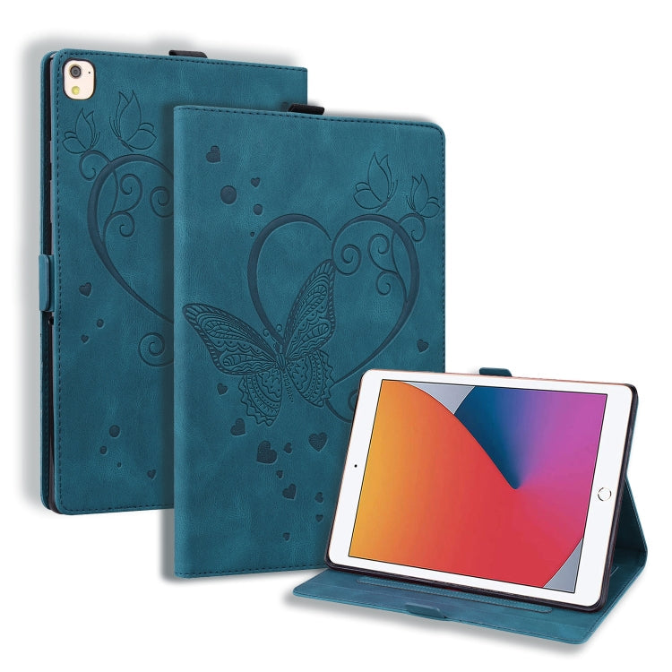 Love Butterfly Pattern Horizontal Flip Leather Case with Holder & Sleep / Wake-up Function, For iPad 9.7 (2017) (2018) / Air 2 Pro, For iPad 10.2 2021 / 2020 / 2019 / Air (2019) / 10.2 (2020), For iPad Mini 1 / 2 / 3 / 4 / 5                            ...