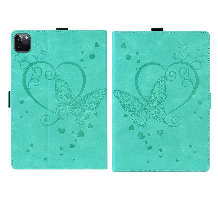 Love Butterfly Pattern Horizontal Flip Leather Case with Holder & Sleep / Wake-up Function, For iPad Pro 11 (2018) / Air (2020) / Pro (2021)
