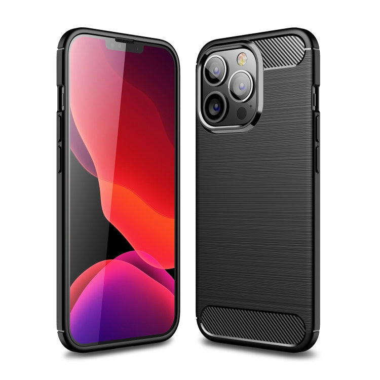 Brushed Texture Carbon Fiber TPU Case, For iPhone 13, For iPhone 13 Pro, For iPhone 13 mini, For iPhone 13 Pro Max, For Motorola Moto G Stylus 2021 5G