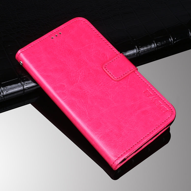 idewei Crazy Horse Texture Horizontal Flip Leather Case with Holder & Card Slots & Wallet, For vivo Y12S 2021, For vivo Y52 5G / Y72 5G, For Wiko Power U10