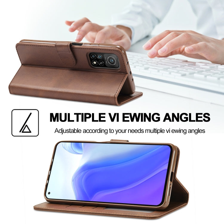 LC.IMEEKE Calf Texture Horizontal Flip Leather Case with Holder & Card Slots & Wallet, For Xiaomi Redmi Note 10 5G / Poco M3 Pro, For Samsung Galaxy A03s 164mm, For Samsung Galaxy A22 4G
