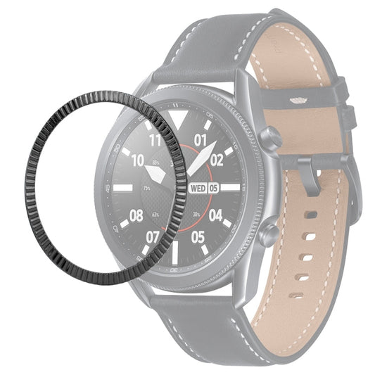 Smart Watch Wave Texture Bezel Ring, For Samsung Galaxy Watch 3 41mm, For Samsung Galaxy Watch 3 45mm