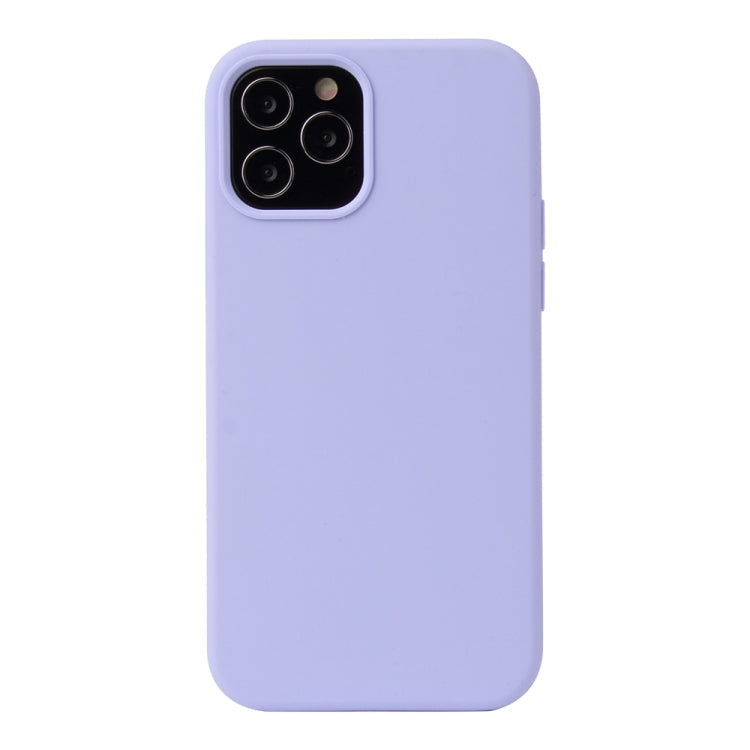 Solid Color Liquid Silicone Shockproof Protective Case, For iPhone 13